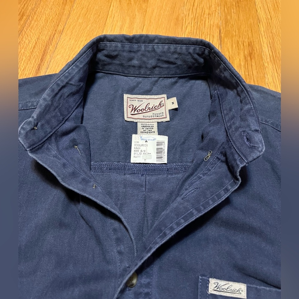 Woolrich Button Down Shirt, Large - Picture 12 of 12